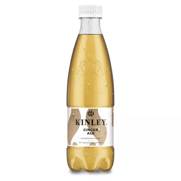 Kinley Ginger Ale 0,5l DRS egyutas visszaváltási díjas PET palackos üdítőital