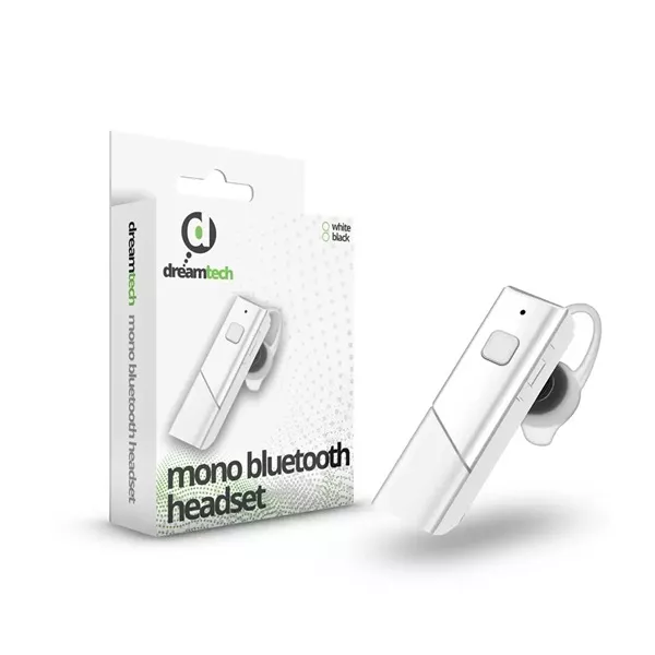 Dreamtech 118758 fehér mono Bluetooth headset