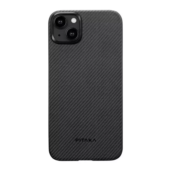 Pitaka 128969 1500D iPhone 15 fekete/szürke aramid hátlap