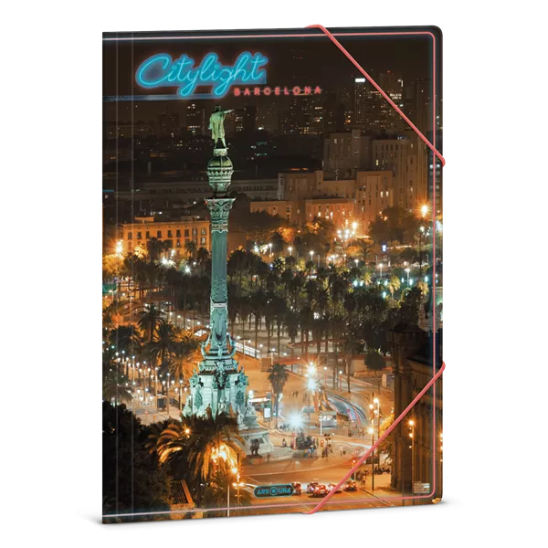 Ars Una City Light-Barcelona 24 (5441) A4 gumis mappa
