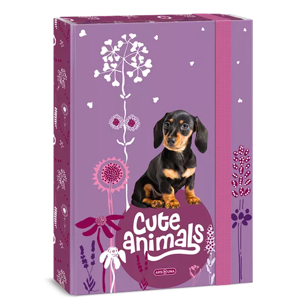 Ars Una Cute Animals-Puppy 24 (5369) A4 füzetbox