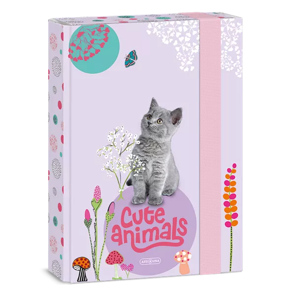 Ars Una Cute Animals-Kitten 24 (5368) A5 füzetbox