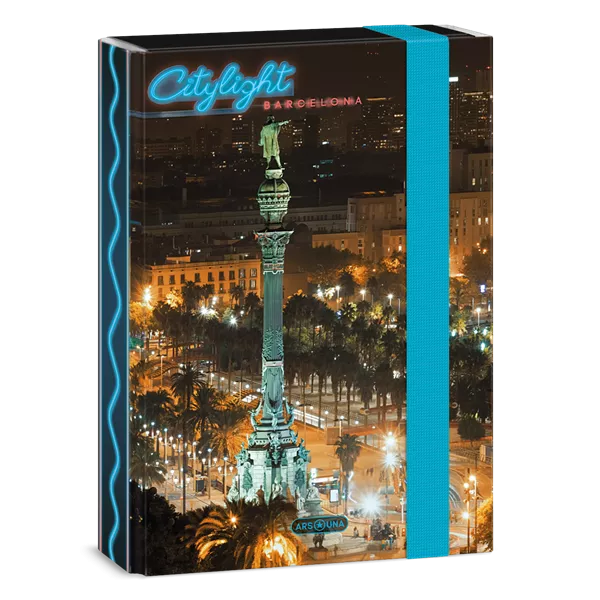 Ars Una City Light-Barcelona 24 (5441) A5 füzetbox