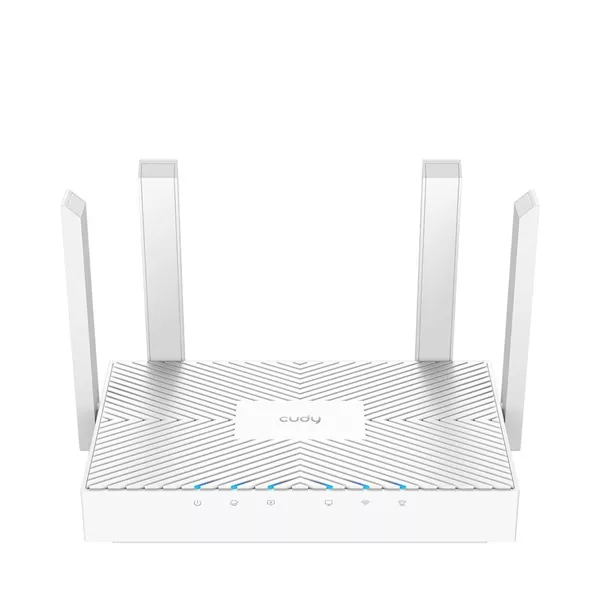 CUDY WR1300E kétsávos AC1200 gigabit WIFI 4in1 /Router/Access Point/Repeater/WISP/ fehér router