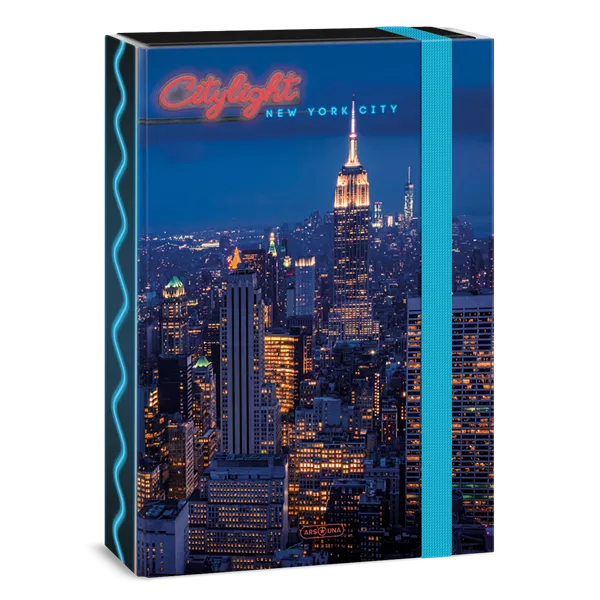 Ars Una City Light-New York 24 (5440) A4 füzetbox