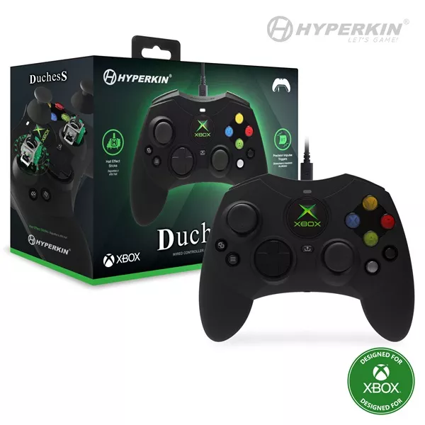 Hyperkin M01618-BK Duchess Xbox Series|One/Windows 11|10 fekete Xbox liszenszelt vezetékes kontroller