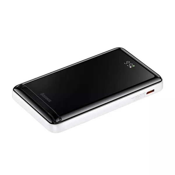 Baseus PPCX000202 Magnetic 10000mAh fehér powerbank