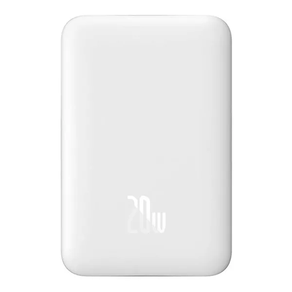 Baseus PPCX070002 Magnetic Mini 10000mAh fehér powerbank