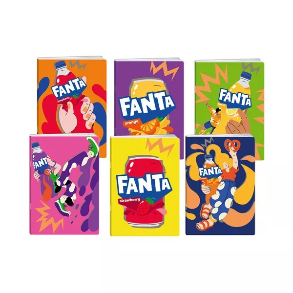 Bestbuy Fanta A5, 50 lap vonalas füzet