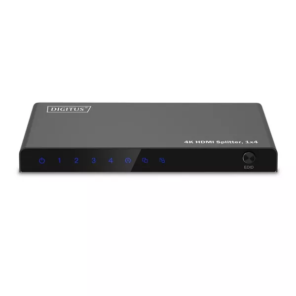 DIGITUS DS-55337 4 portos 4K/60Hz HDMI splitter