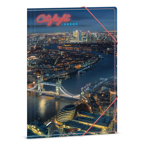 Ars Una City Light-London 24 (5438) A4 gumis mappa
