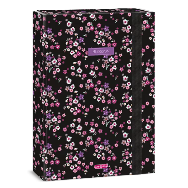 Ars Una Pearl Blossom Black 24 (5377) A4 füzetbox