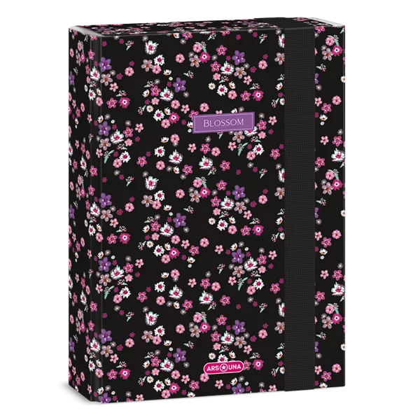 Ars Una Pearl Blossom Black 24 (5377) A5 füzetbox