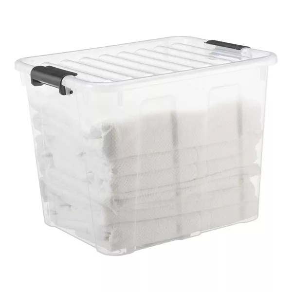 IRIS Home Box 40 literes tárolódoboz zárható tetővel 22420800