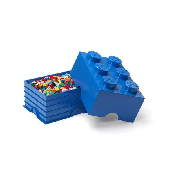 LEGO Storage Brick 6 tárolódoboz 16,9 literes, kék 40000801