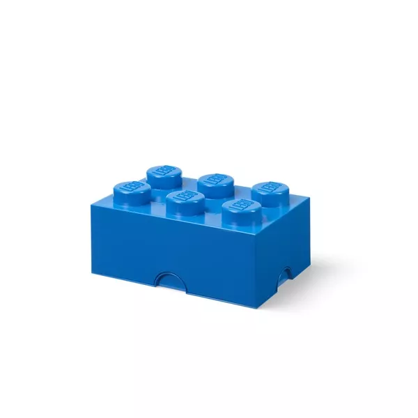 LEGO Storage Brick 6 tárolódoboz 16,9 literes, kék 40000801