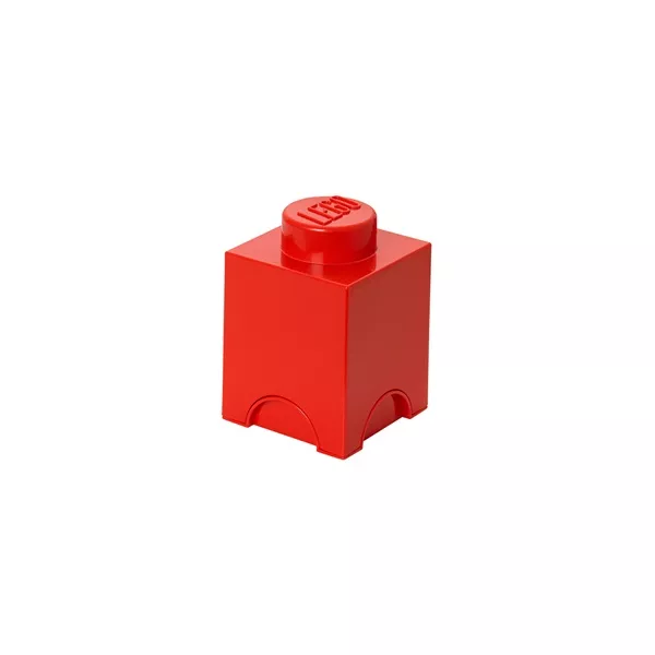 LEGO STORAGE BRICK 1 tárolódoboz 1,2 literes, piros 40011730