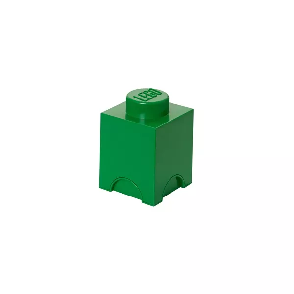 LEGO STORAGE BRICK 1 tárolódoboz 1,2 literes, zöld 40011734