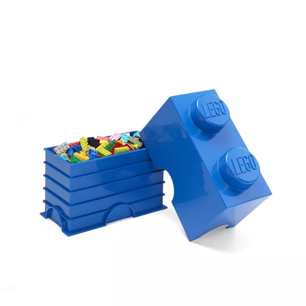 LEGO® Tárolódoboz, kék (2,6 literes)