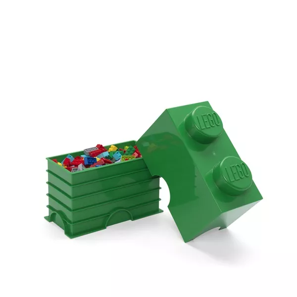 LEGO® Tárolódoboz, zöld (2,6 literes)