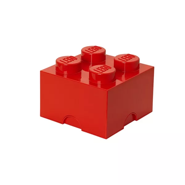 LEGO STORAGE BRICK 4 tárolódoboz 5,6 literes, piros 40031730