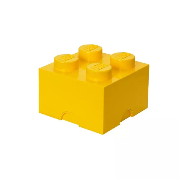 LEGO STORAGE BRICK 4 tárolódoboz 5,6 literes, sárga 40031732