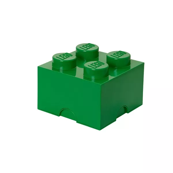 LEGO STORAGE BRICK 4 tárolódoboz 5,6 literes, zöld 40031734