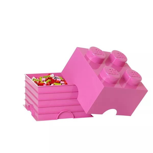 LEGO® Tárolódoboz, lila (5,6 literes)