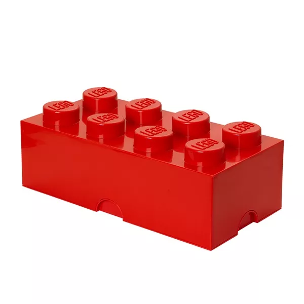 LEGO STORAGE BRICK 8 tárolódoboz 12,1 literes, piros 40041730
