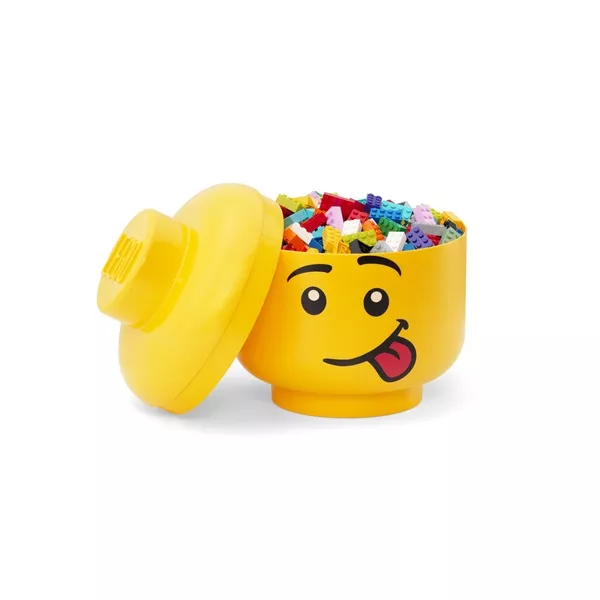 LEGO® Bolondos tárolófej, nagy (8,5 literes)