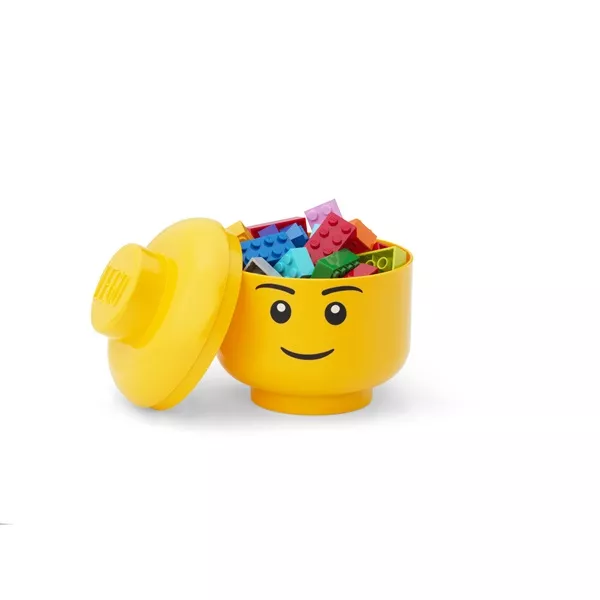 LEGO STORAGE HEAD (MINI) - BOY tárolódoboz 360ml 40331724
