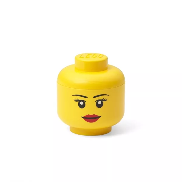 LEGO STORAGE HEAD (MINI) - GIRL tárolódoboz 360ml 40331725