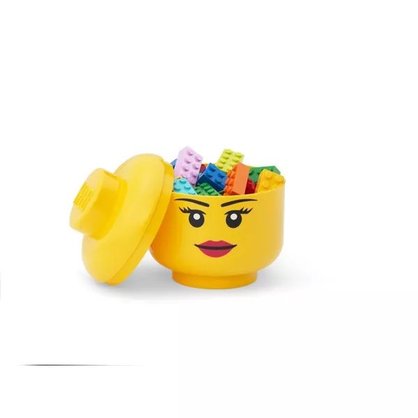 LEGO STORAGE HEAD (MINI) - GIRL tárolódoboz 360ml 40331725