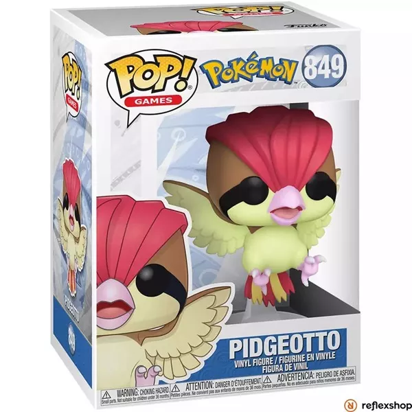 Funko POP! (849) Games: Pokemon - Pidgeotto (EMEA) figura