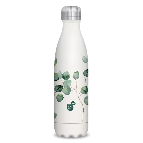 Ars Una 500 ml-es Botanic Leaf 24 (5396) duplafalú fémkulacs