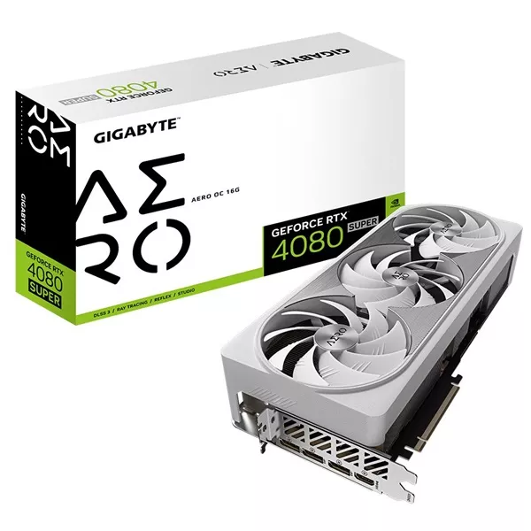 Gigabyte GeForce RTX 4080 SUPER AERO OC nVidia 16GB GDDR6X 256bit PCIe videókártya