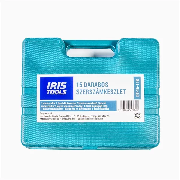 IRIS TOOLS DT-16-118 16 darabos szerszámkészlet