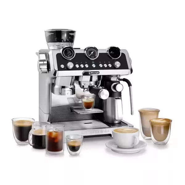 DeLonghi La Specialista Maestro EC9865.M metál beépített őrlős karos kávéfőző