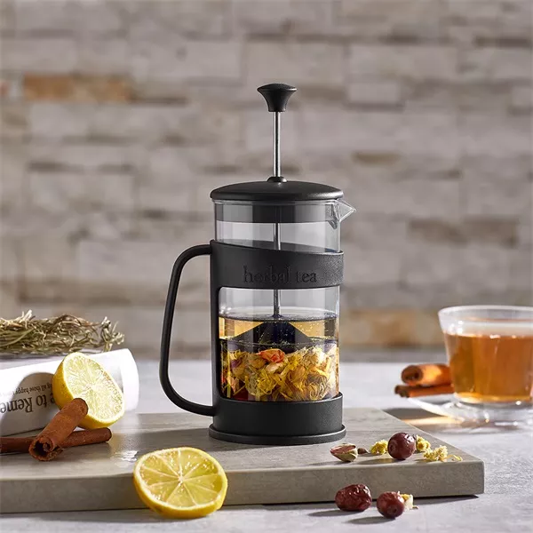 IRIS L-00830 French Press dugattyús kávéfőző 400ml, dobozos