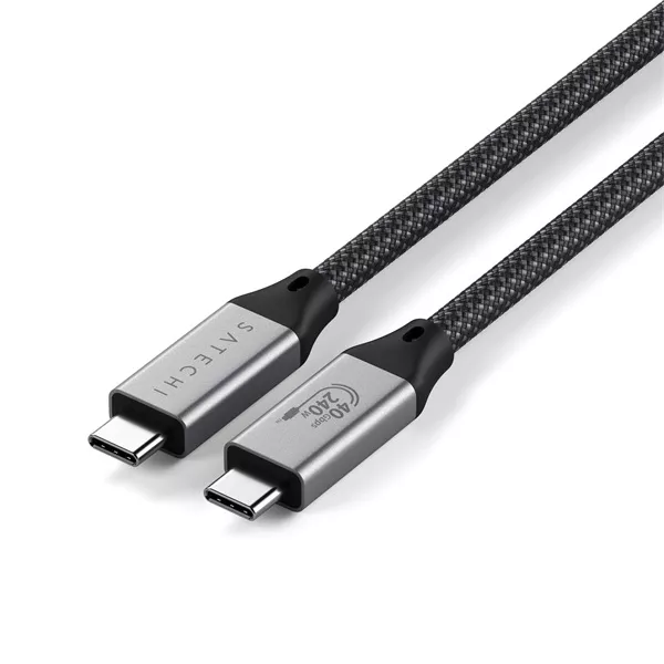 Satechi ST-YU4120M 1,2m USB 4 fekete kábel