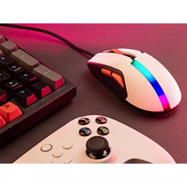 Tracer Cool GameZone USB RGB fehér-fekete egér