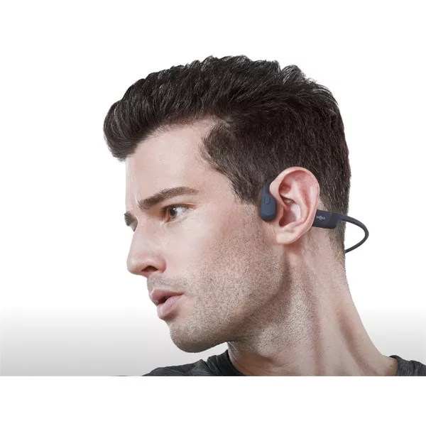 Shokz OpenRun USB-C csontvezetéses Bluetooth fekete Open-Ear sport fejhallgató