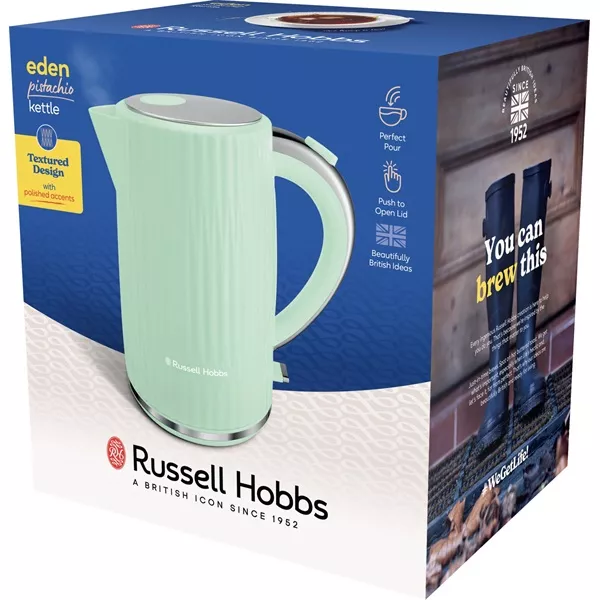 Russell Hobbs 27364-70/RH Eden 1,7L-es pisztácia vízforraló