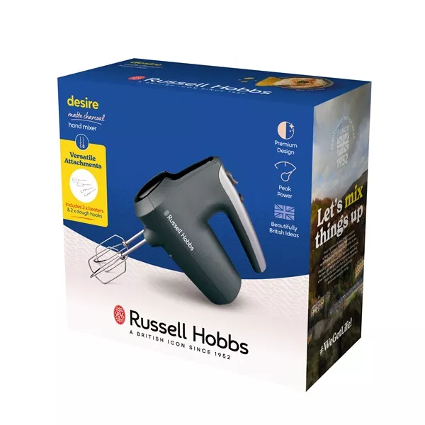 Russell Hobbs 27151-56/RH Desire Matte Charcoal kézi mixer