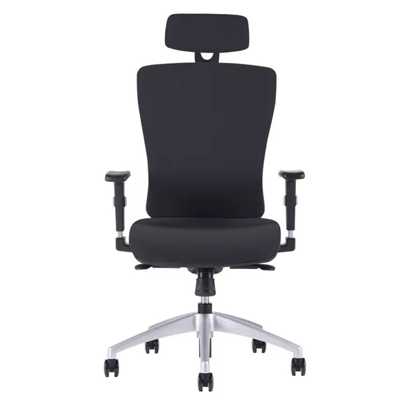 Office Pro HALIA SP 2628, fekete fejtámlás irodai forgószék