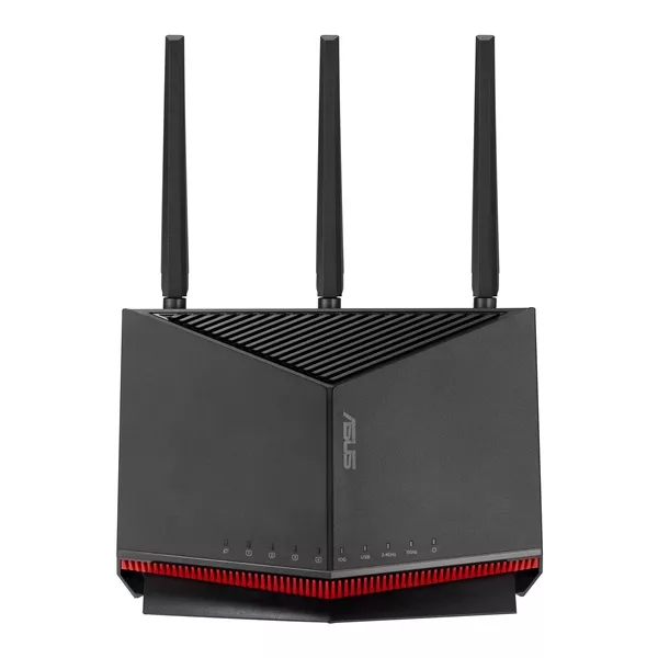 ASUS RT-BE86U 1032+5764Mbps fekete vezeték nélküli router