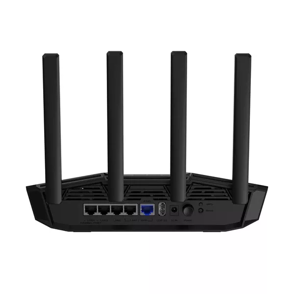 ASUS TUF-BE3600 688+2882Mbps fekete vezeték nélküli router