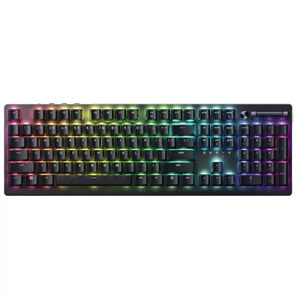 Razer DeathStalker V2 Pro US vezeték nélküli fekete (Purple switch) billentyűzet