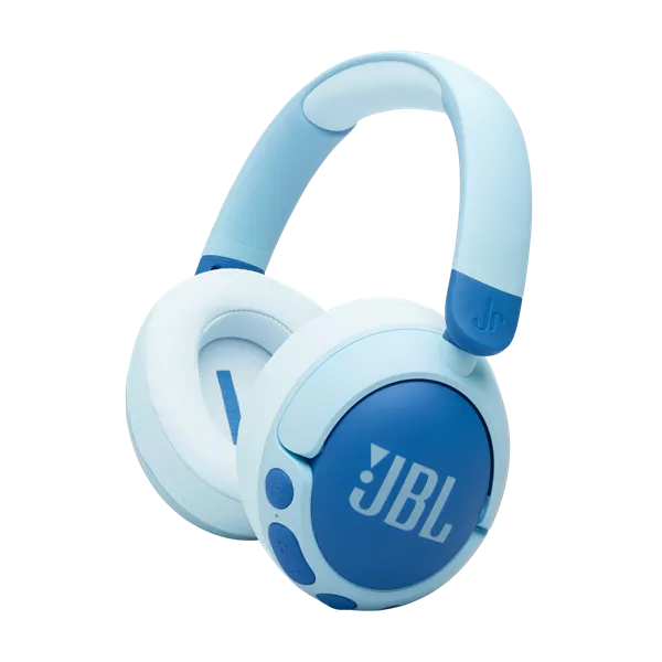 JBL JR 470 NC vezeték nélküli zajszűrős kék gyermek fejhallgató