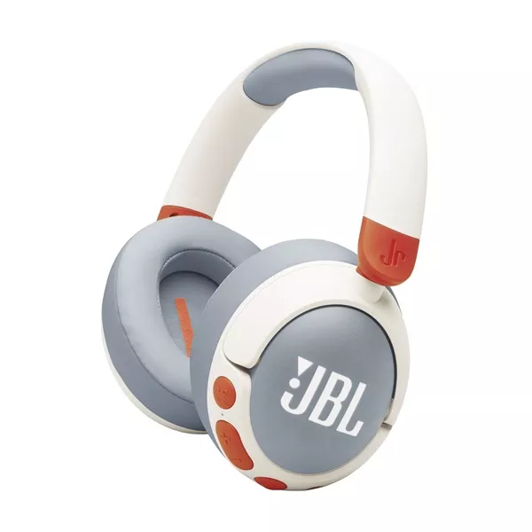 JBL JR 470 NC vezeték nélküli zajszűrős fehér gyermek fejhallgató